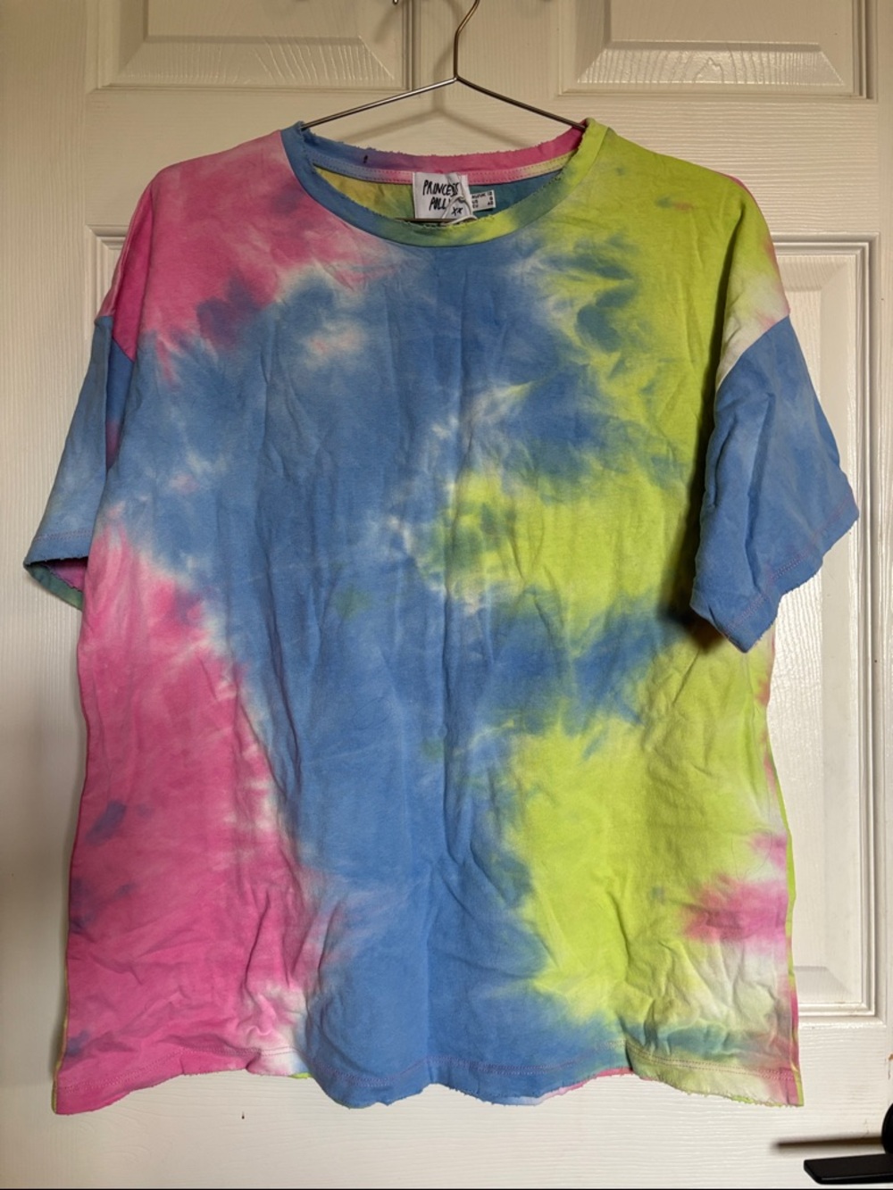 Princess Polly Tie-Dye Short Sleeve baggy Tee size 8